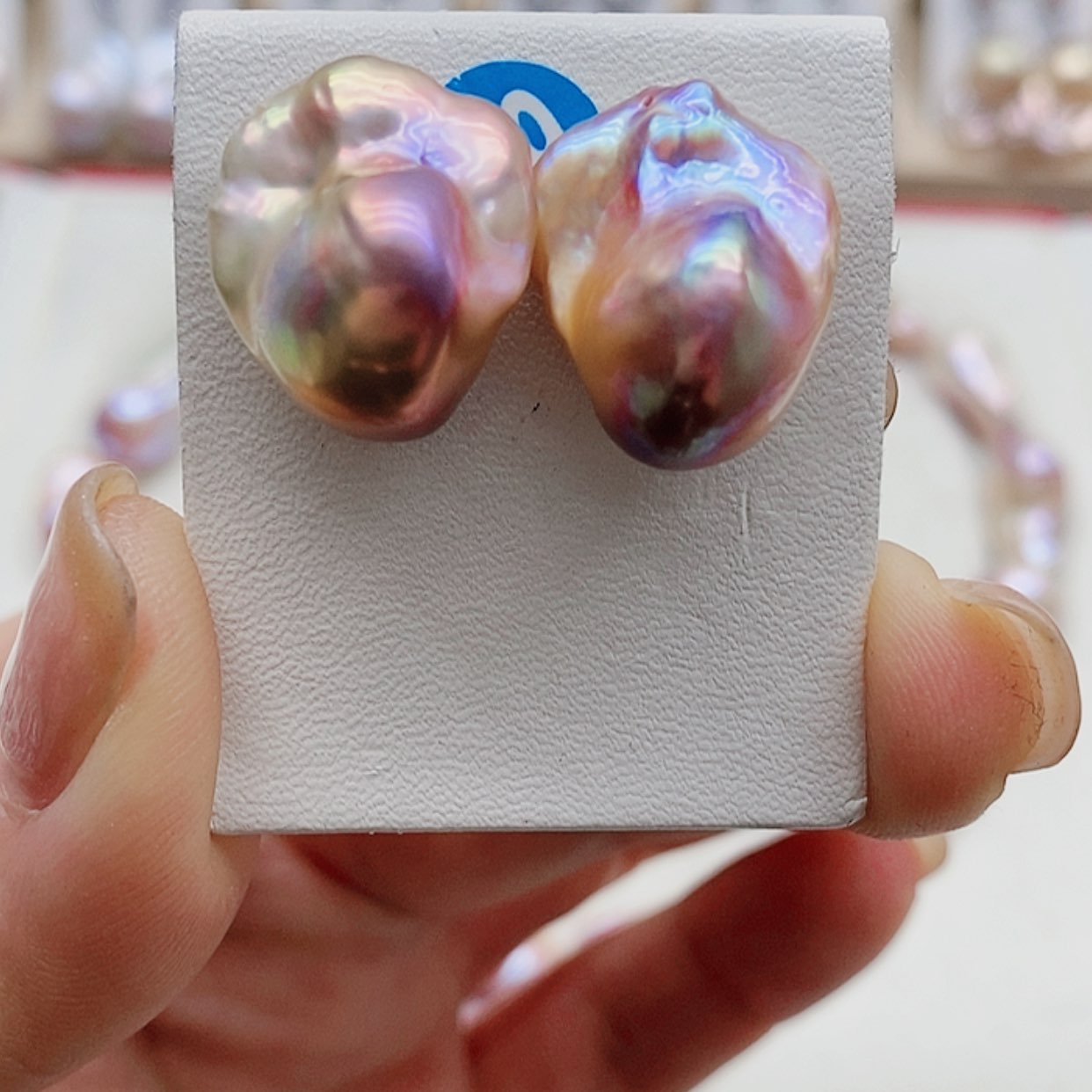 【闪购商品】淡水珍珠耳饰银S925镶嵌