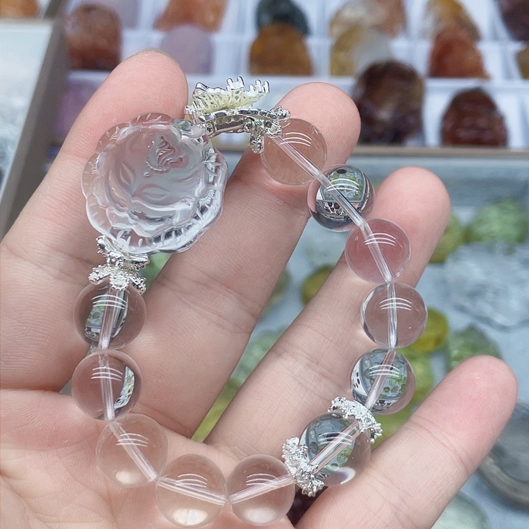 水晶吊坠(不含链)未镶嵌