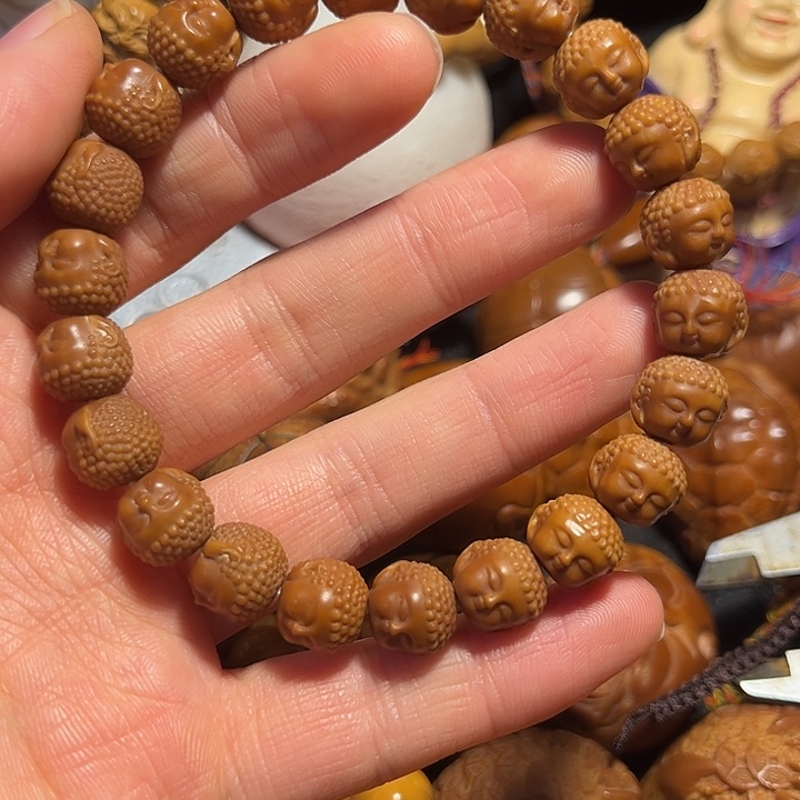 橄榄核手串/手链猴头1.1宝宝佛