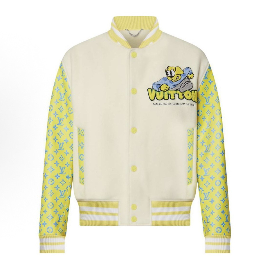 未使用 LouisVuitton/路易威登 小狗印花棒球服 50码 BB10811