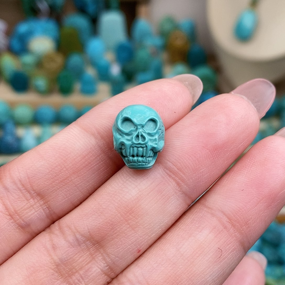 绿松石珠宝奇石未镶嵌