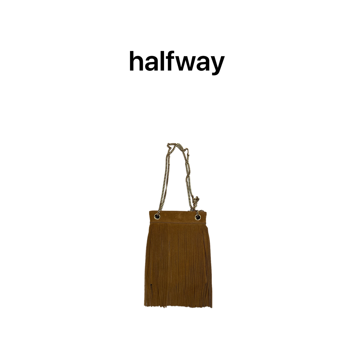 halfway 麂皮 ❤️❤️❤️杨树林 流苏 女包