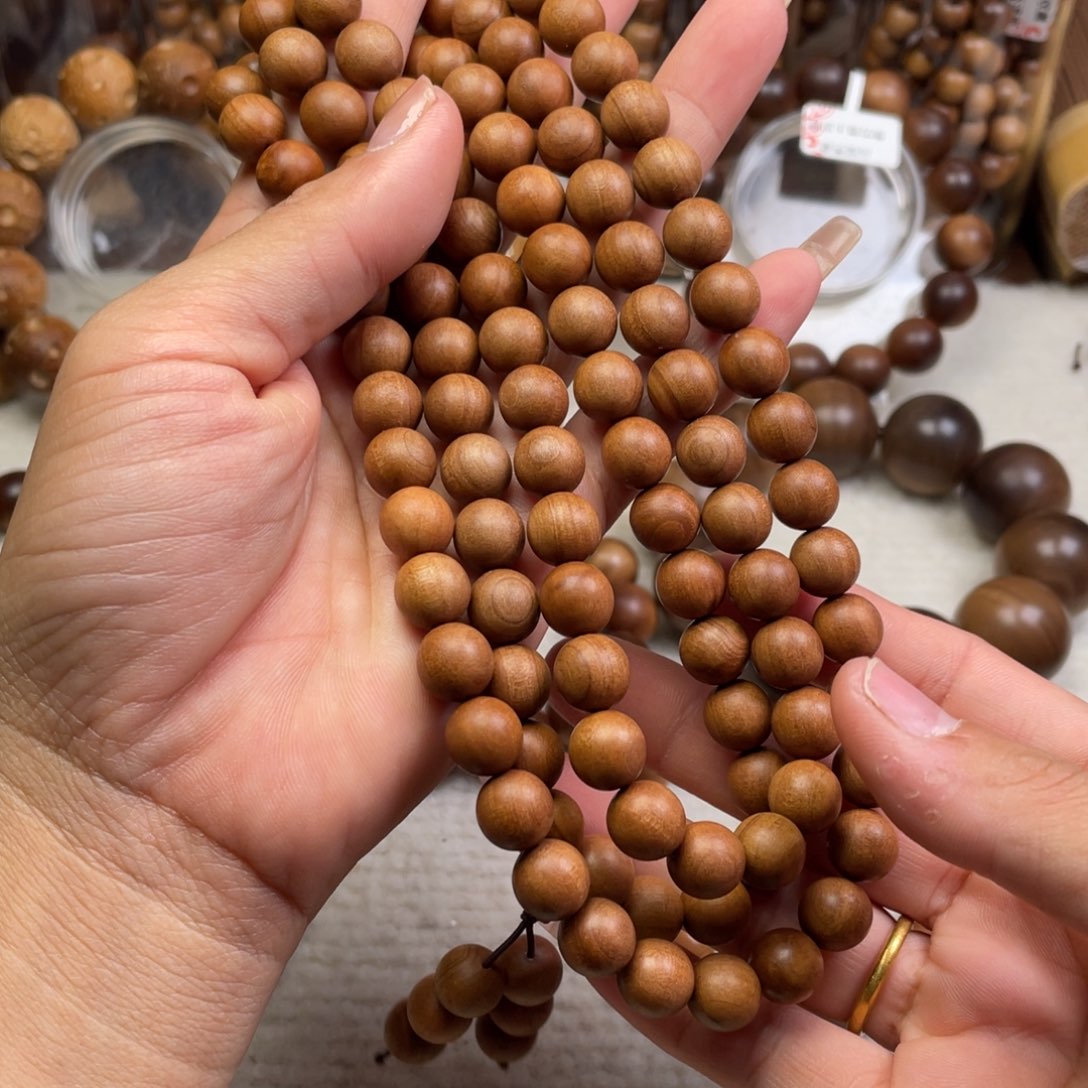 手串/手链檀香木印度老山檀香1.0顺纹