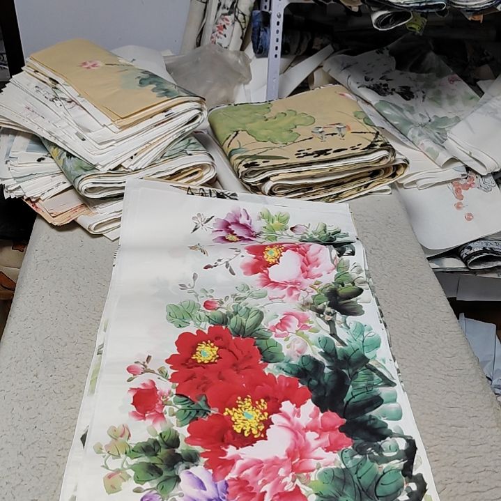 天***鱼国画落款卡章后台备注