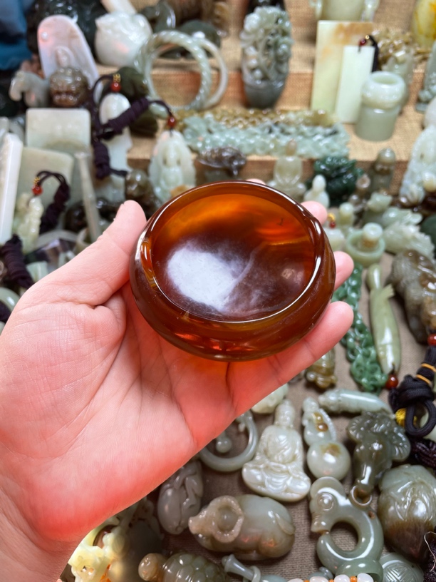 老玛瑙材质的香炉