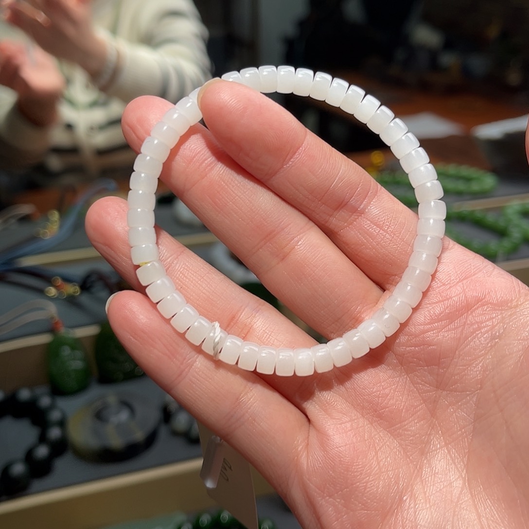 和田玉手链未镶嵌