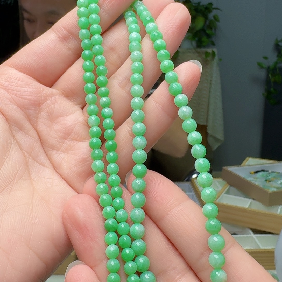 项链未镶嵌翡翠天然