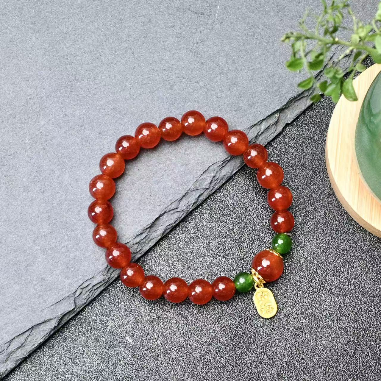 南红单圈手串1036无礼盒