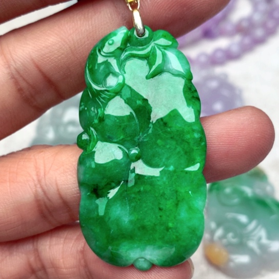 翡翠吊坠(不含链)未镶嵌