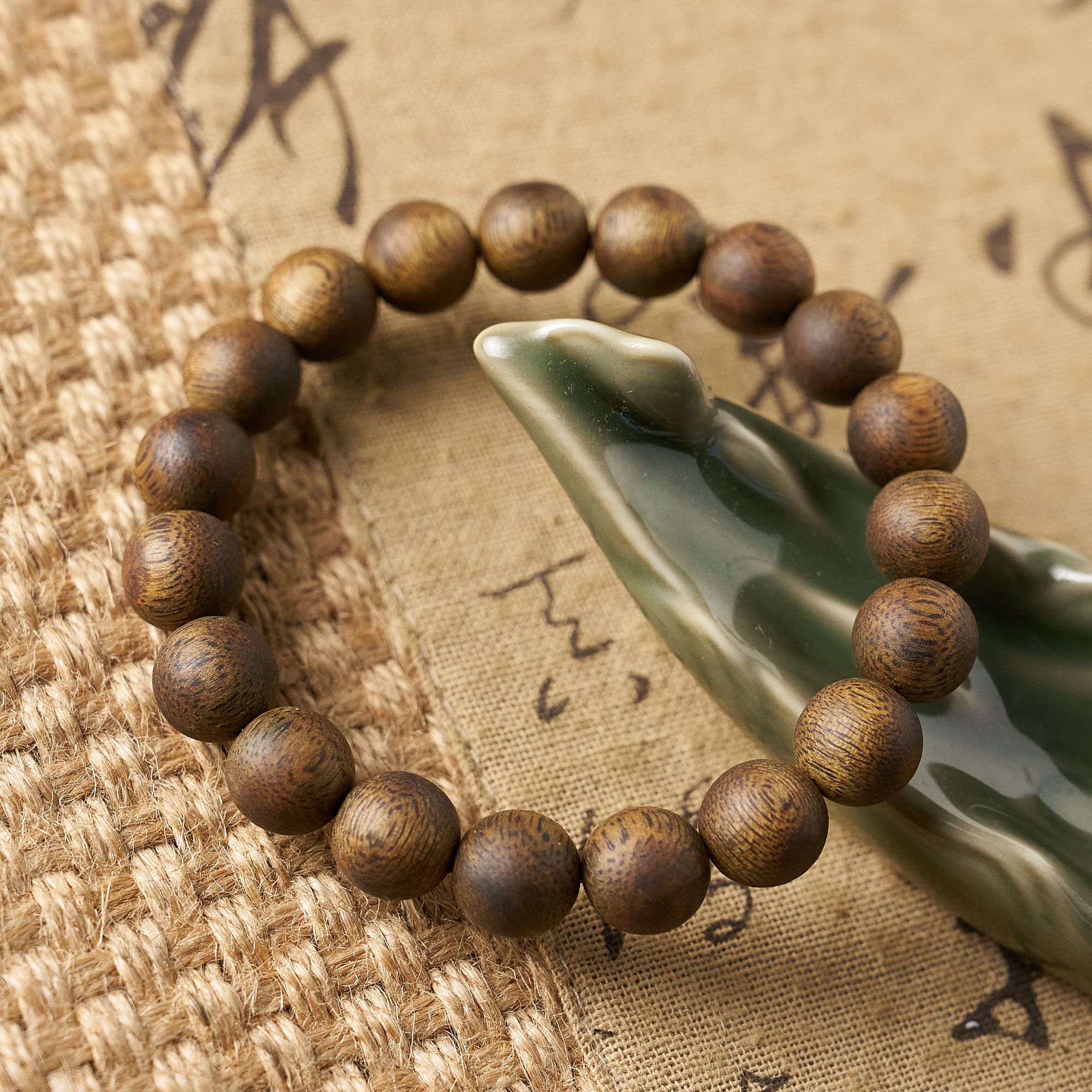 沉香黑马哥精品国香奇楠1.0圆珠单圈-多样性发其一