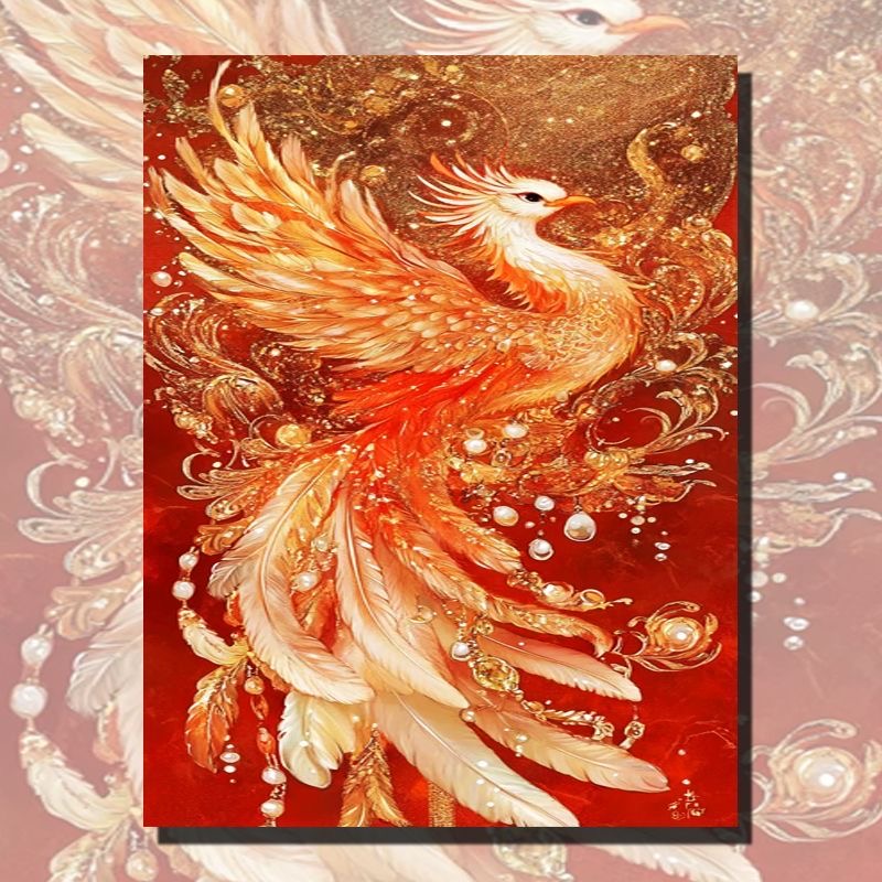 手工diy珍珠画材料包节日艺术家居立体装饰画