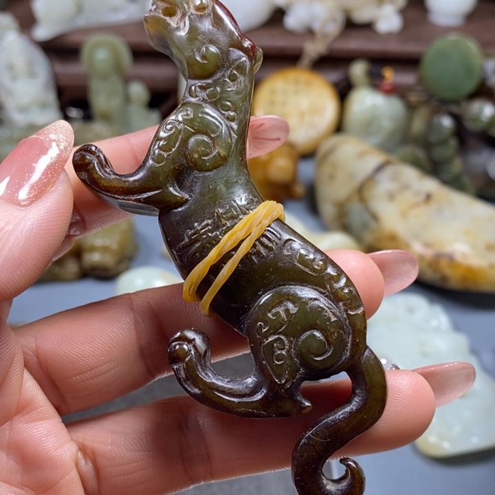 和田玉挂件未镶嵌