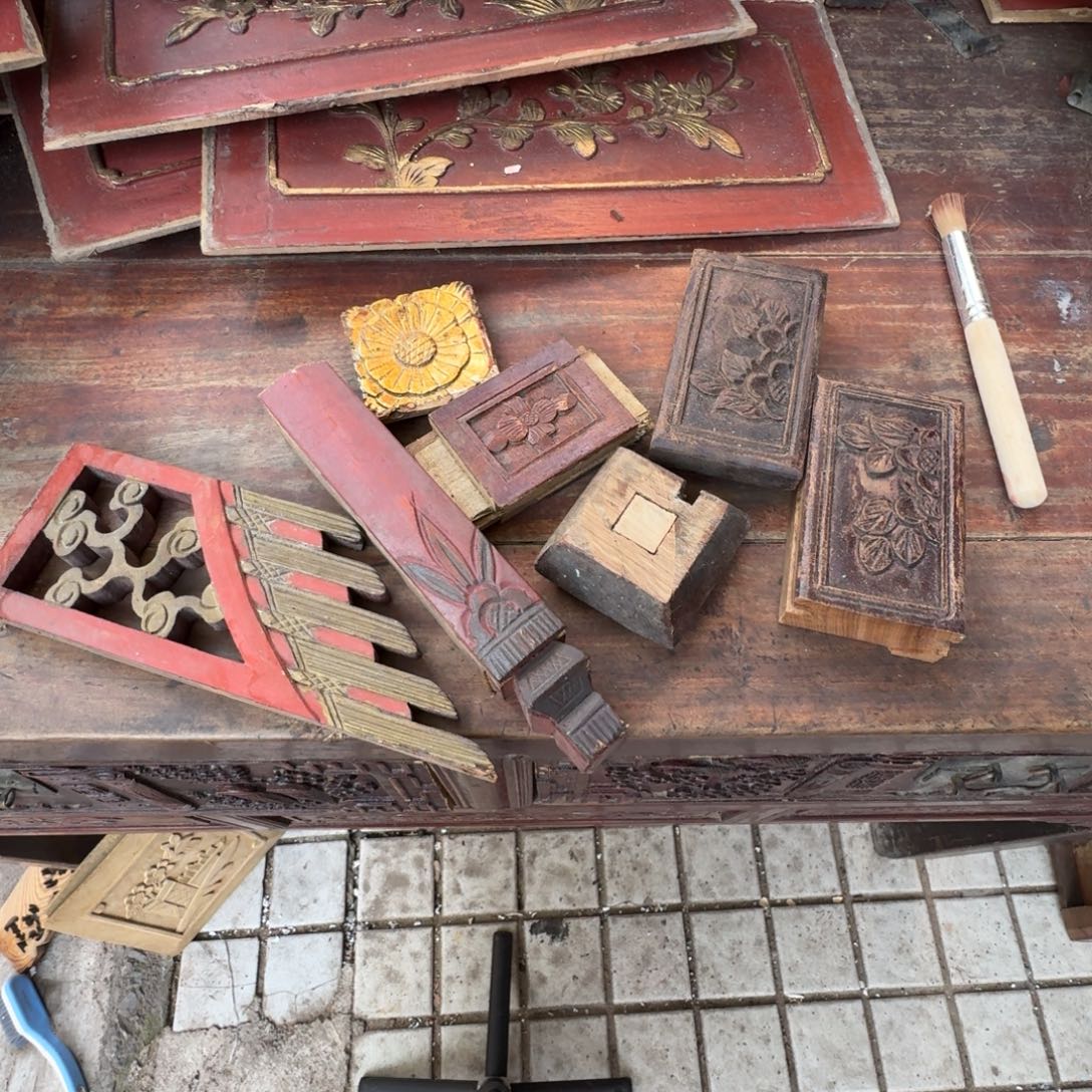 真***糊香樟木这也不能用在一堆小