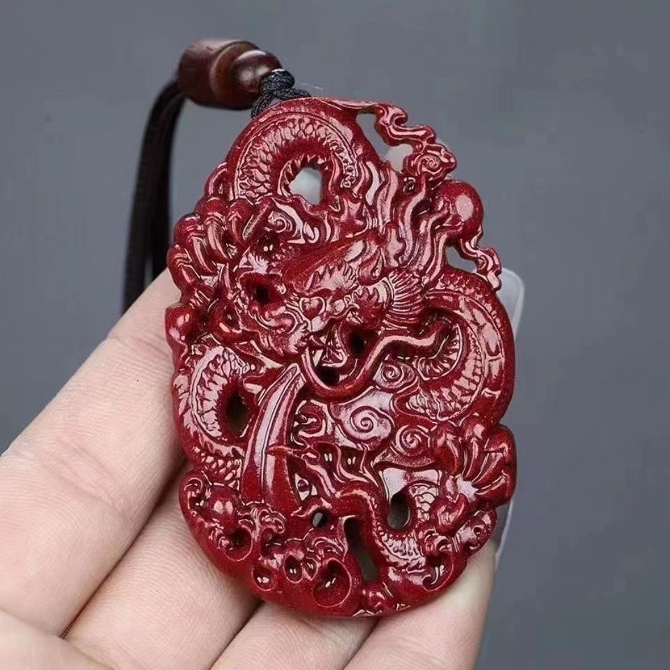紫砂龙牌吊坠配件男士龙牌