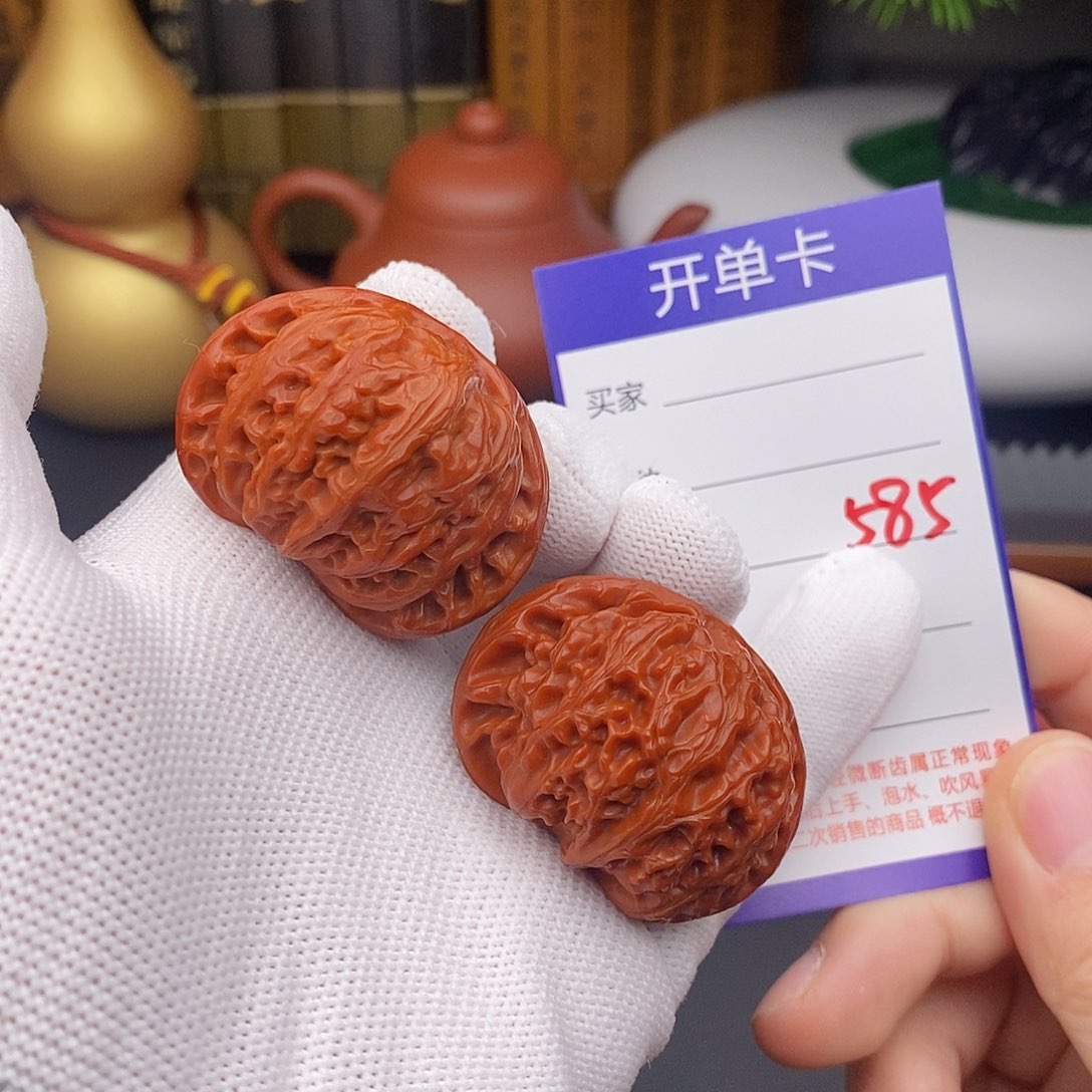 文玩核桃把件41宫灯585