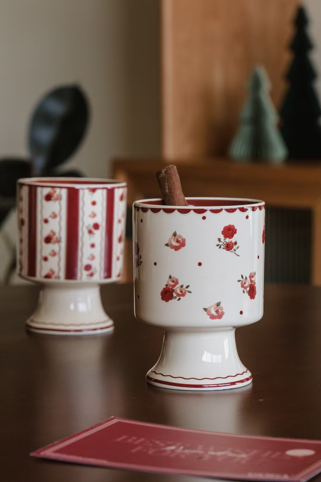 法式高脚手握杯 