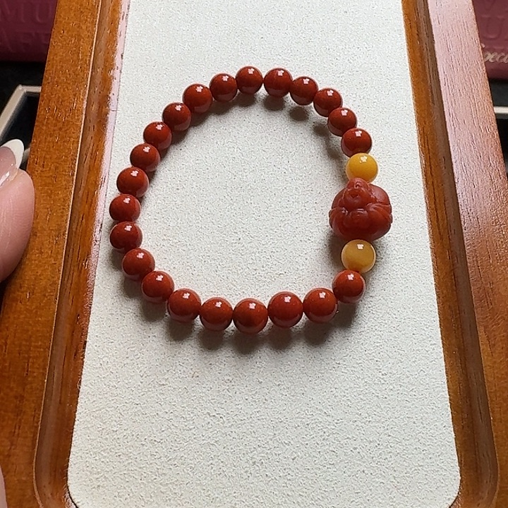 东***递南红玛瑙未镶嵌手串