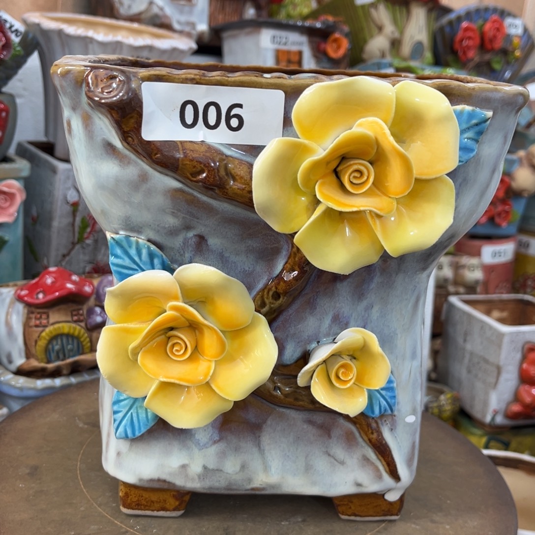 粗陶多肉花盆花盆