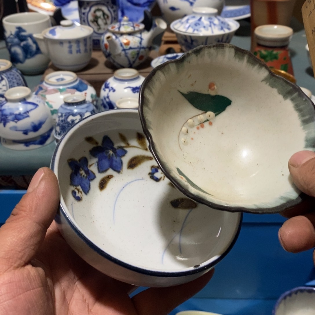 瓷片舶来瓷器满28包邮当日凑单