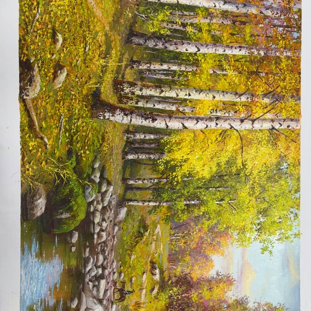 油画加油加油努力加油加油