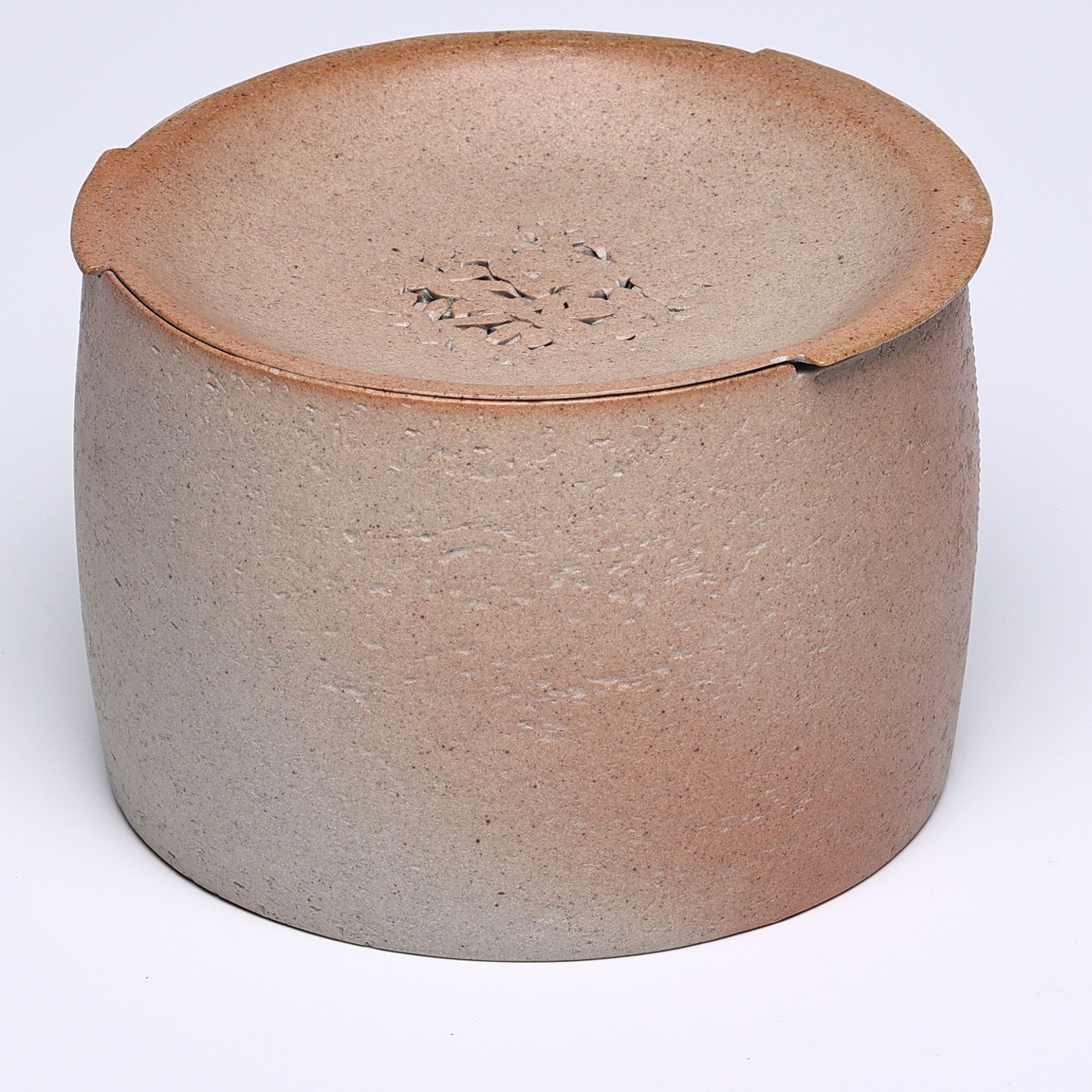 三川创新《随心—建水紫砂》大容量800c白段柴烧