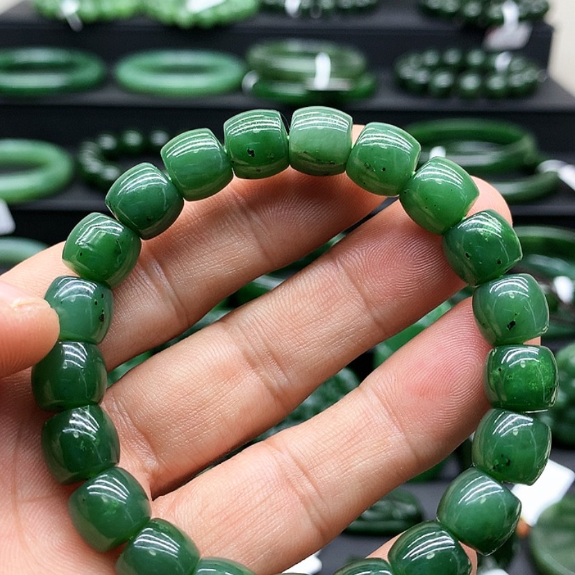 【闪购商品】和田玉（碧玉）手链未镶嵌