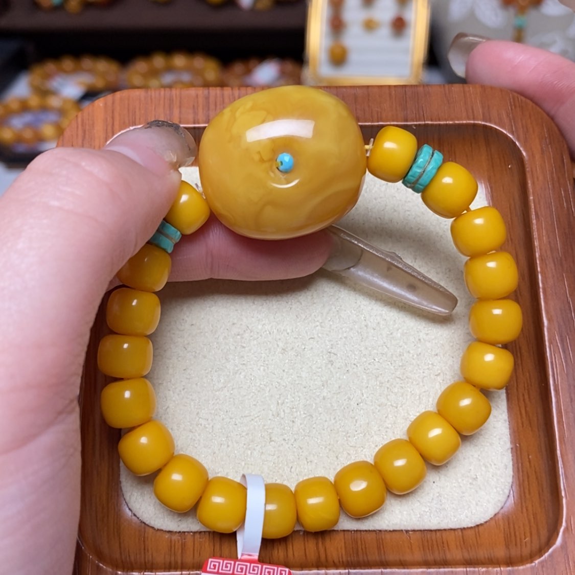 【闪购商品】手链蜜蜡未镶嵌手串