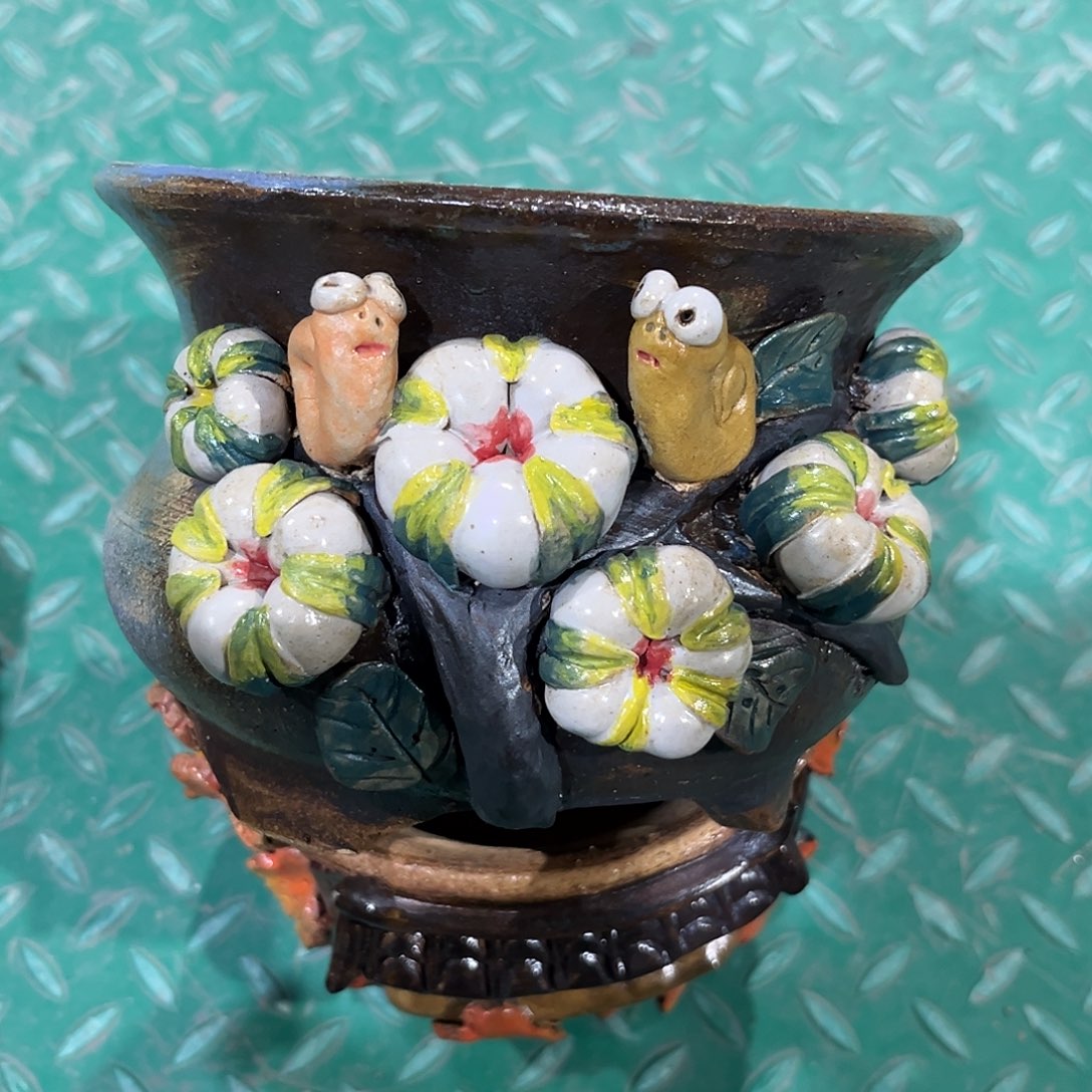 4 号陶然花器多肉植物手工花盆