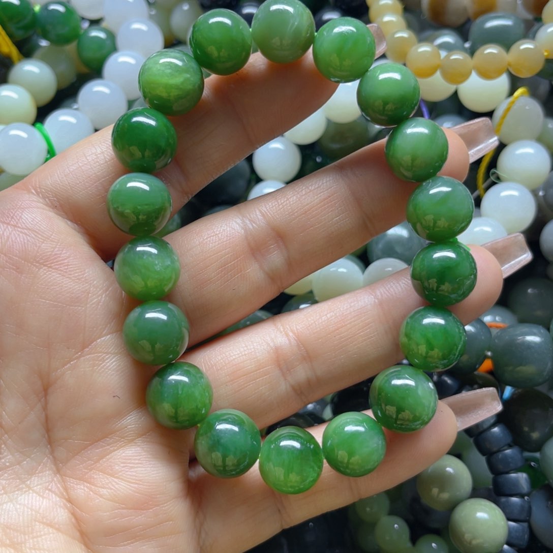 和田玉手链未镶嵌