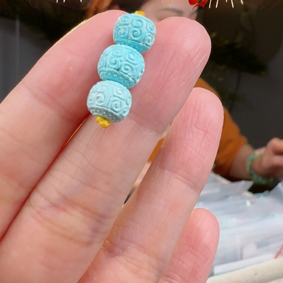 绿松石珠宝奇石未镶嵌