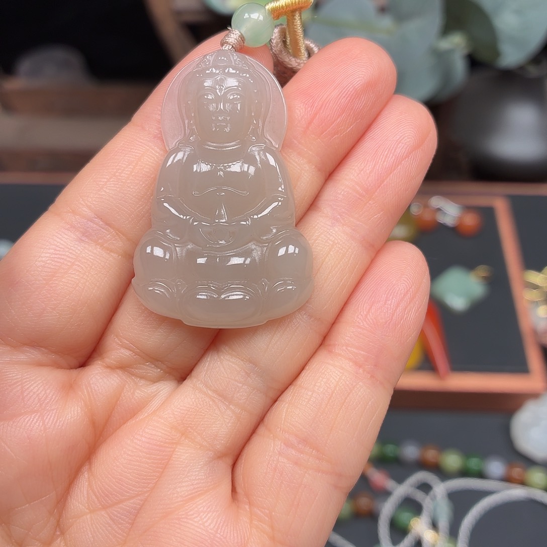 没***恼和田玉未镶嵌颈饰