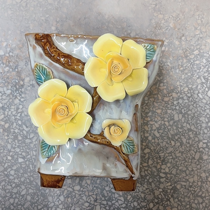 紫砂花盆粗陶材质多肉花盆