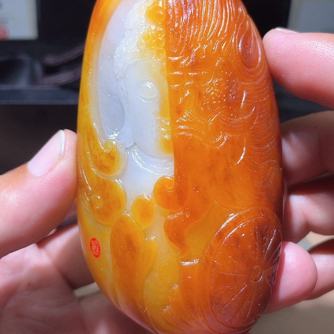 和田玉颈饰未镶嵌A7 