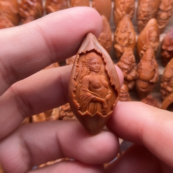 橄榄核吊坠19尺寸的