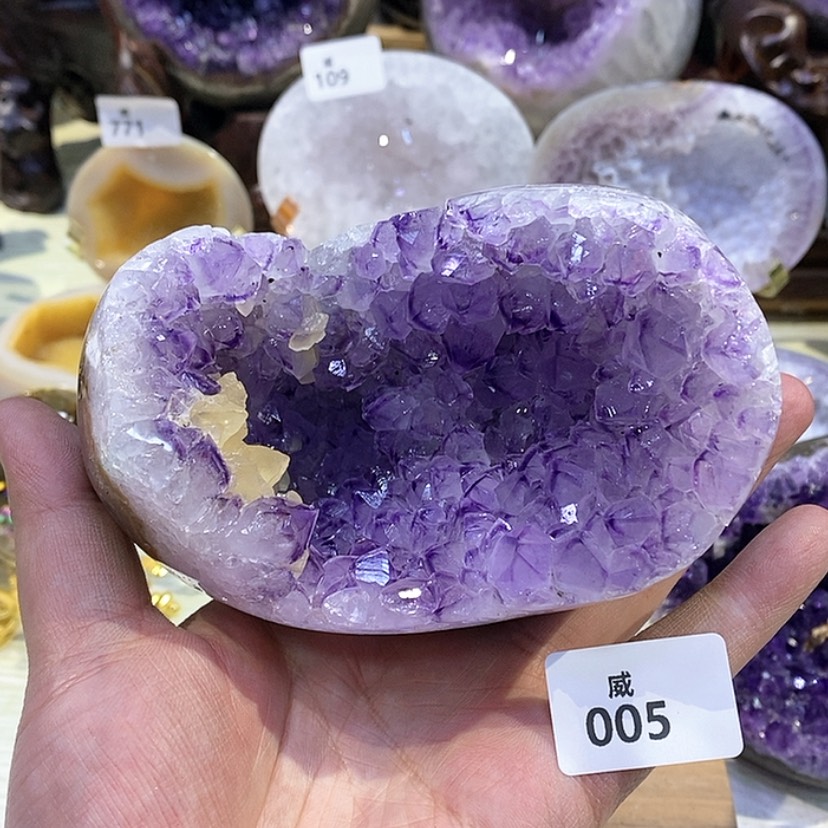 【闪购商品】水晶天然水晶摆件方解石未镶嵌