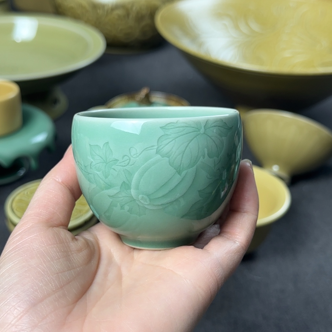 小***麦小叶玩泥巴手工茶器