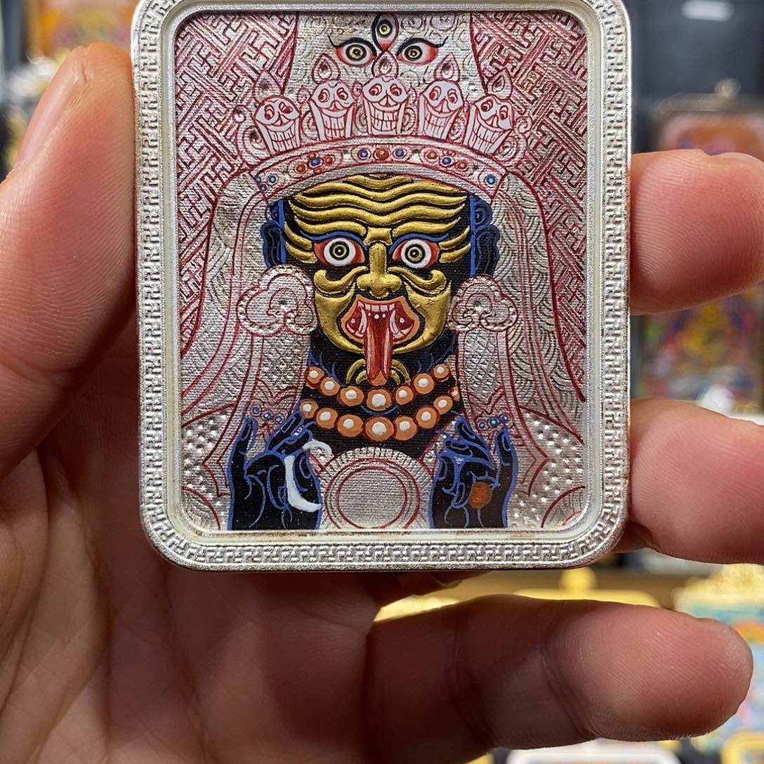 铜铁合金类浮世绘唐卡扎基