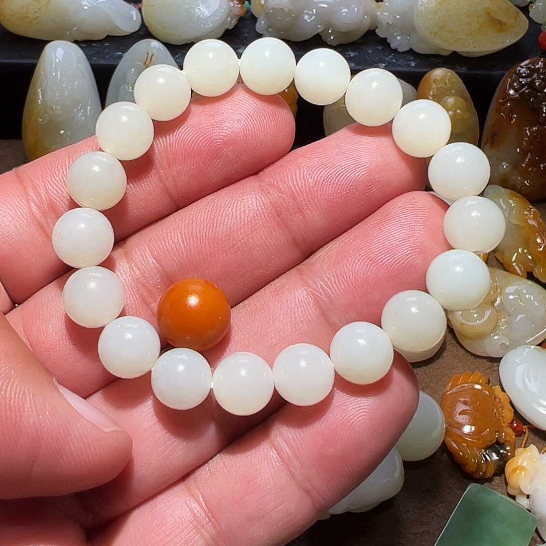 和田玉颈饰未镶嵌A****h