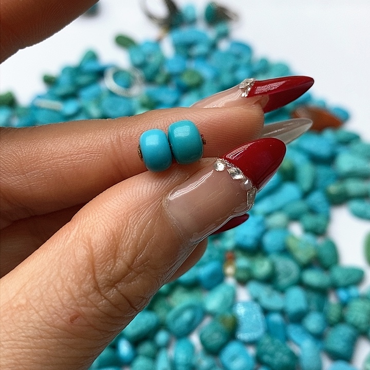 绿松石珠宝奇石未镶嵌