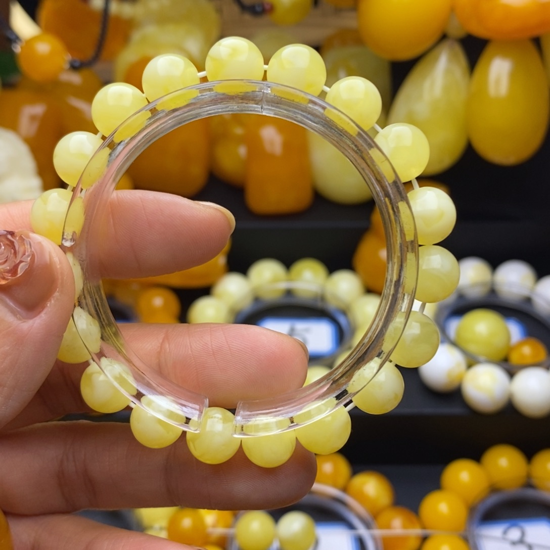 贏***玲非金属全品无暇10百花蜜精品手串