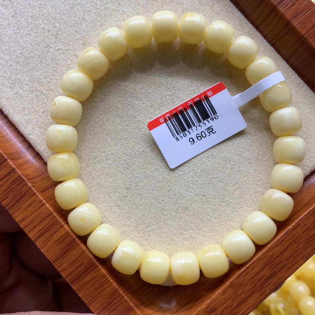 蜜蜡手链未镶嵌昊*蜜蜡