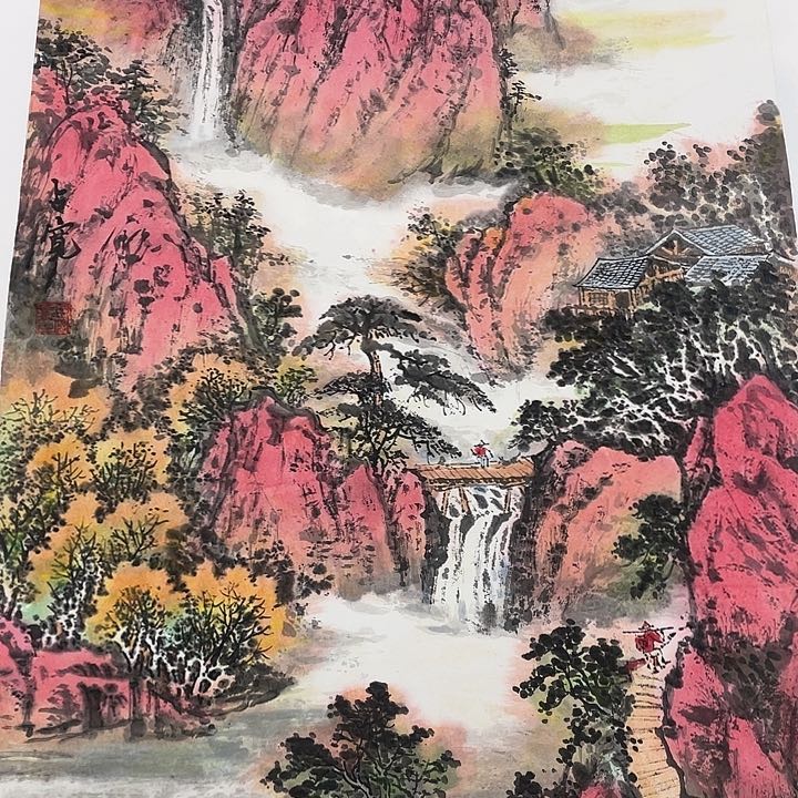 国画笙***影全占宽老师作品6666666