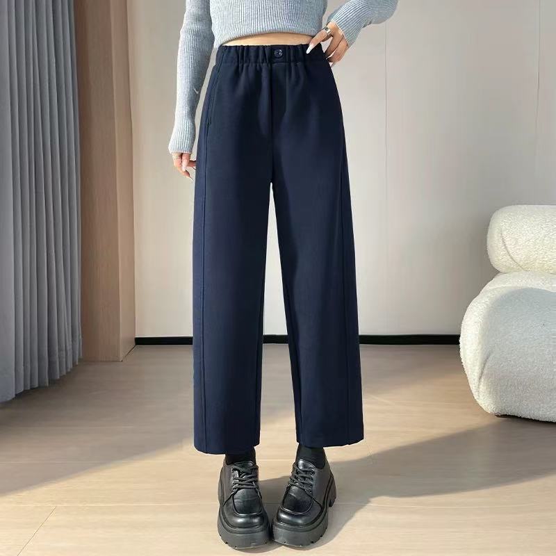 KJ5532小个子宽松窄版老爹休闲裤