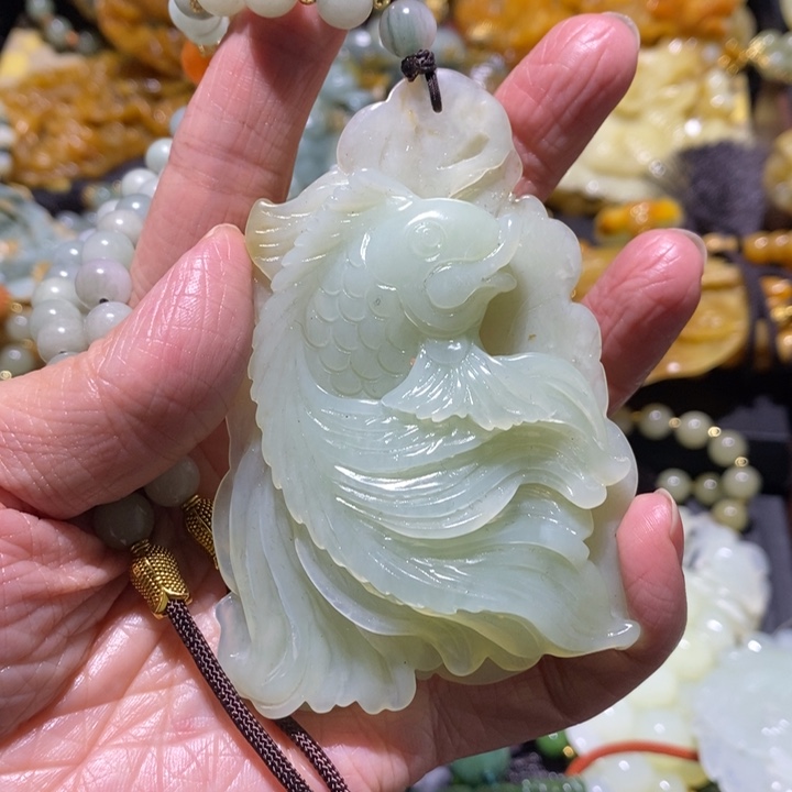 岫玉岫玉吊坠未镶嵌