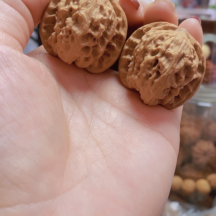 【闪购商品】文玩核桃把件37野狼