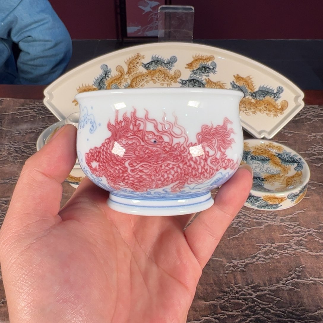 杯景德镇手绘陶瓷