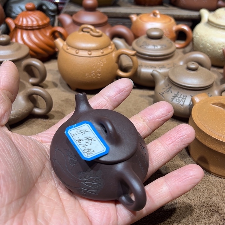 紫砂茶壶鱼宜兴紫砂