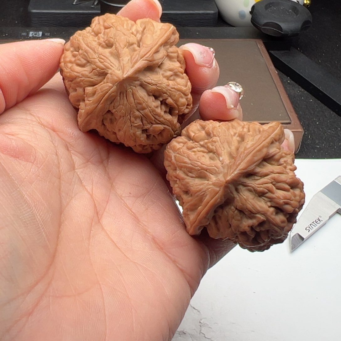 文玩核桃把件凤凰台45