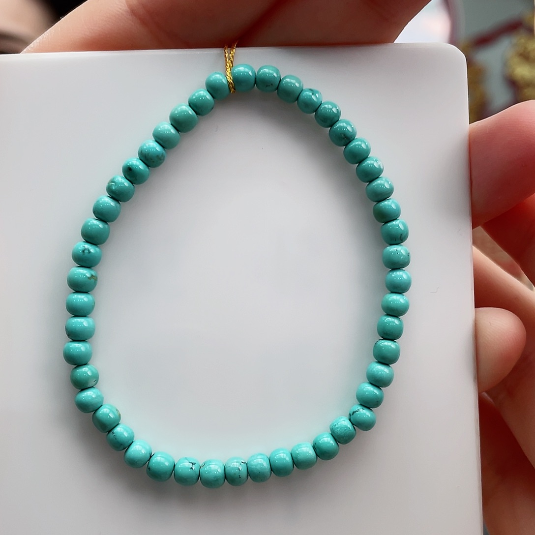 绿松石手串未镶嵌