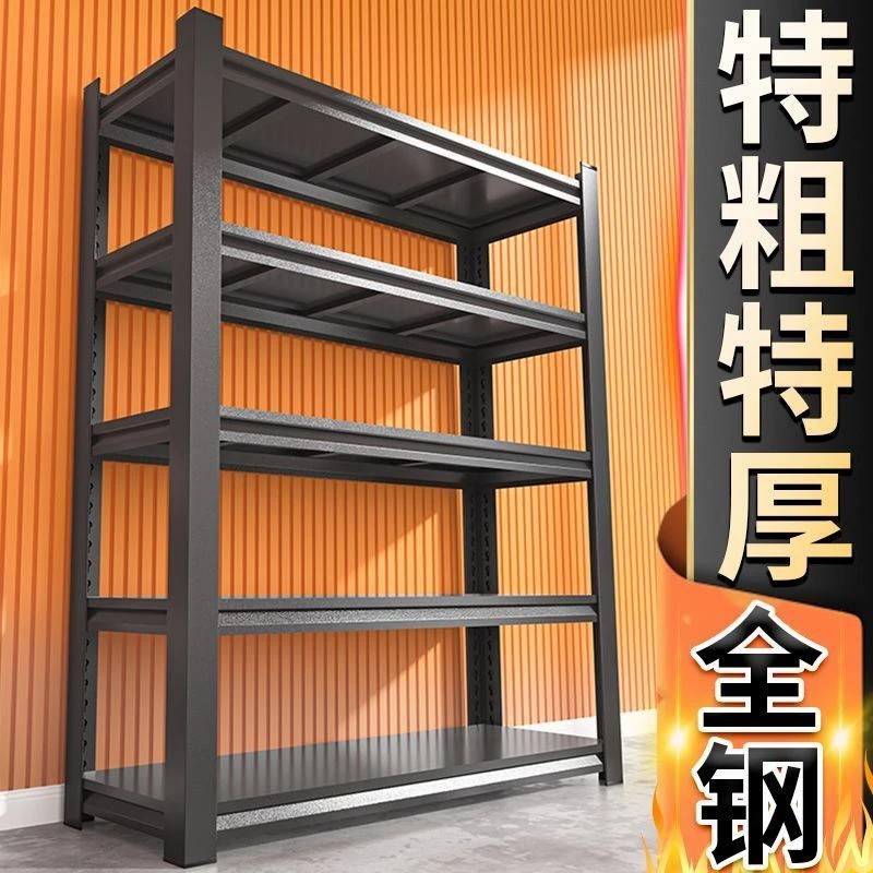 【废铁价处理】货架置物架家用阳台储物架地下室多层落地展示收纳架